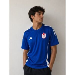 Adidas Mens TIRO24 Jersey Small Royal Blue Soccer Athletic Activewear Sportcore